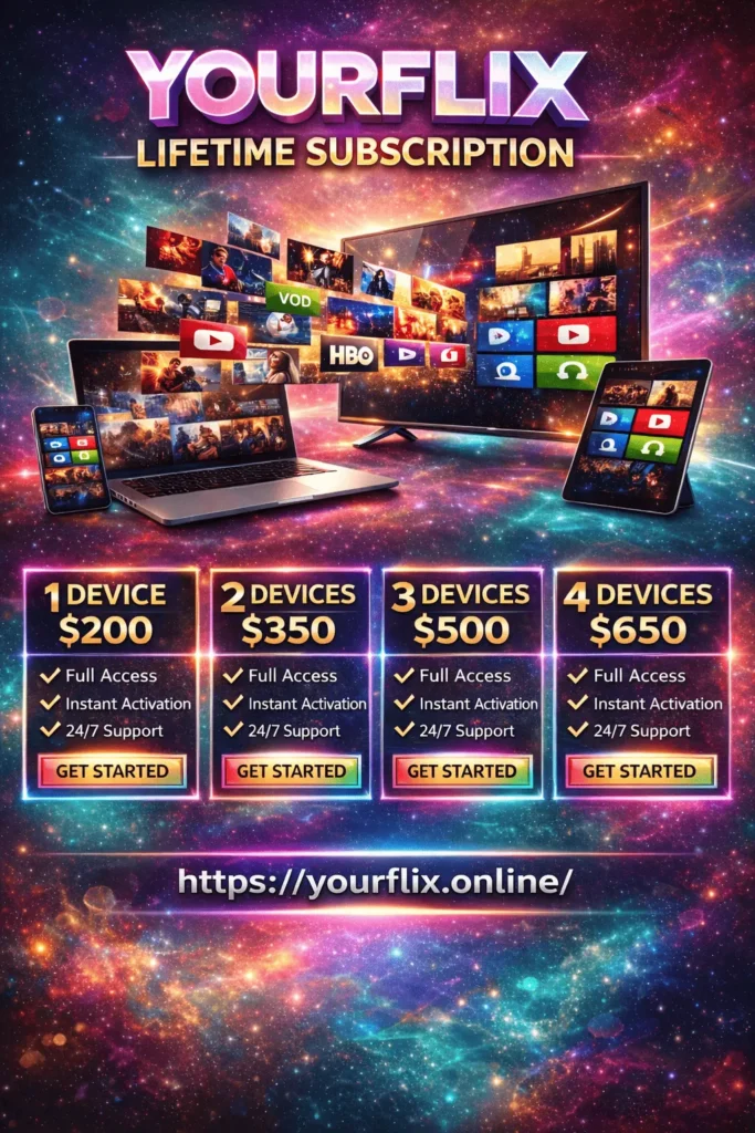 iptv lifetime subscription​