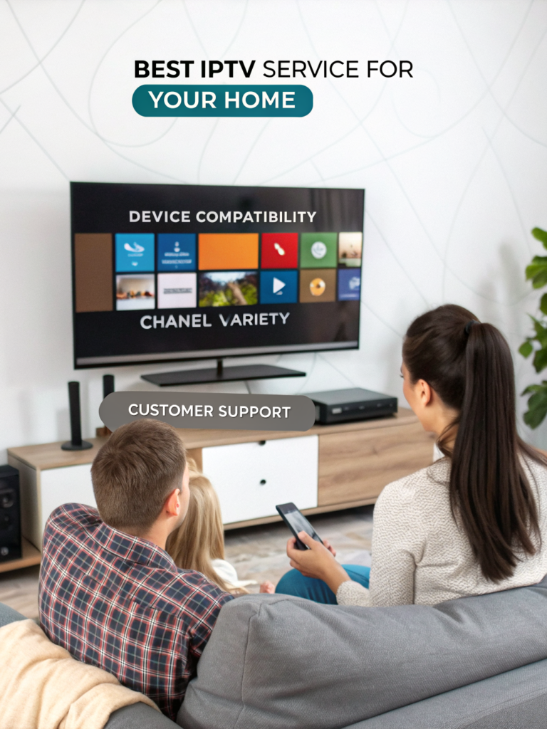 How to Choose the Best IPTV Service for Your Home
